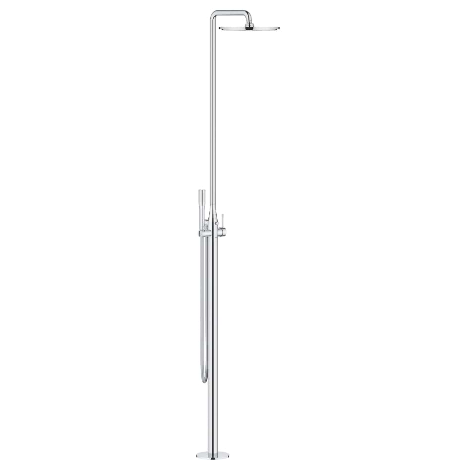 Obrázek GROHE Essence Volně stojící sprchový systém s jednopákovou baterií chrom #23741001