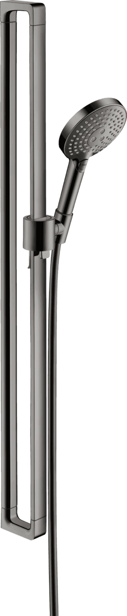 Picture of HANSGROHE AXOR Citterio E Shower set 0.90 m with hand shower 120 3jet #36735330 - Polished Black Chrome