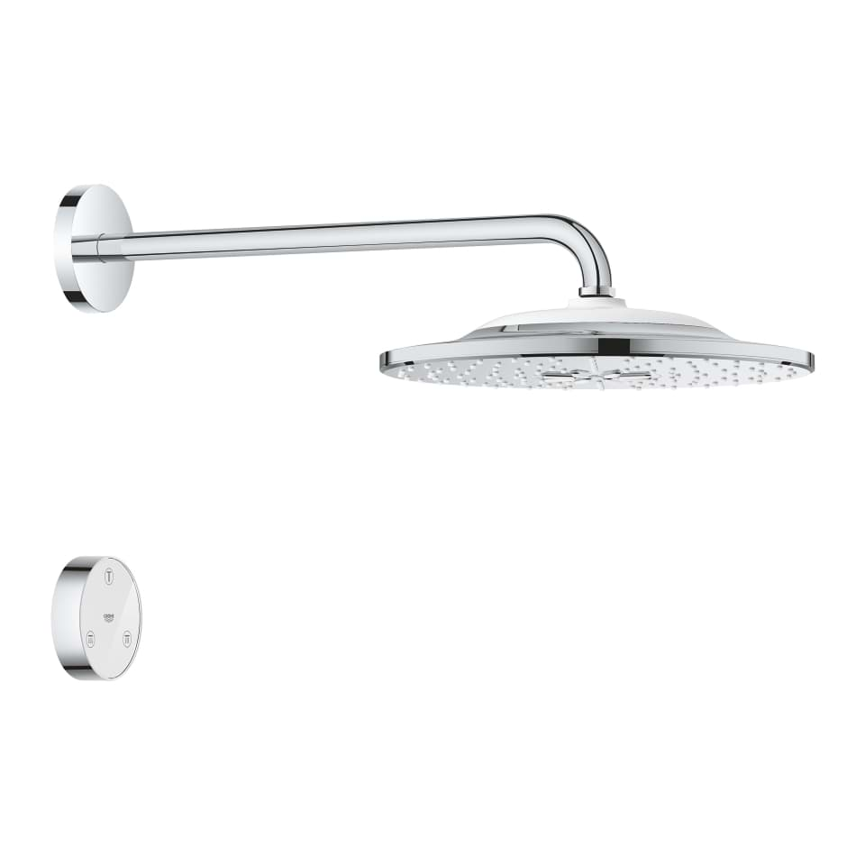 Bild von GROHE Rainshower SmartConnect 310 Kopfbrause-Set 422 mm, 2 Strahlarten #26640000 - chrom