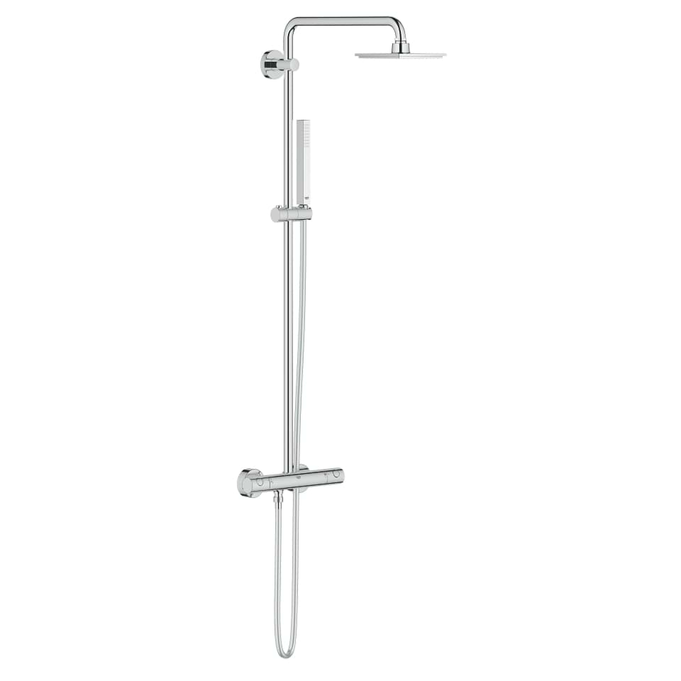 Bild von GROHE Euphoria System 152 Duschsystem mit Thermostatbatterie für die Wandmontage #27932000 - chrom