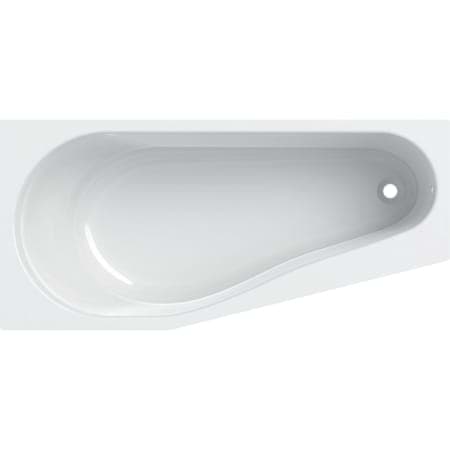 GEBERIT Renova Fünfeckbadewanne #657261000 - weiß / glänzend