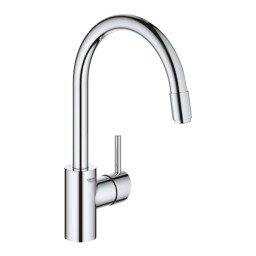 GROHE Concetto Single-lever sink mixer 1/2″ Chrome #31212003 resmi