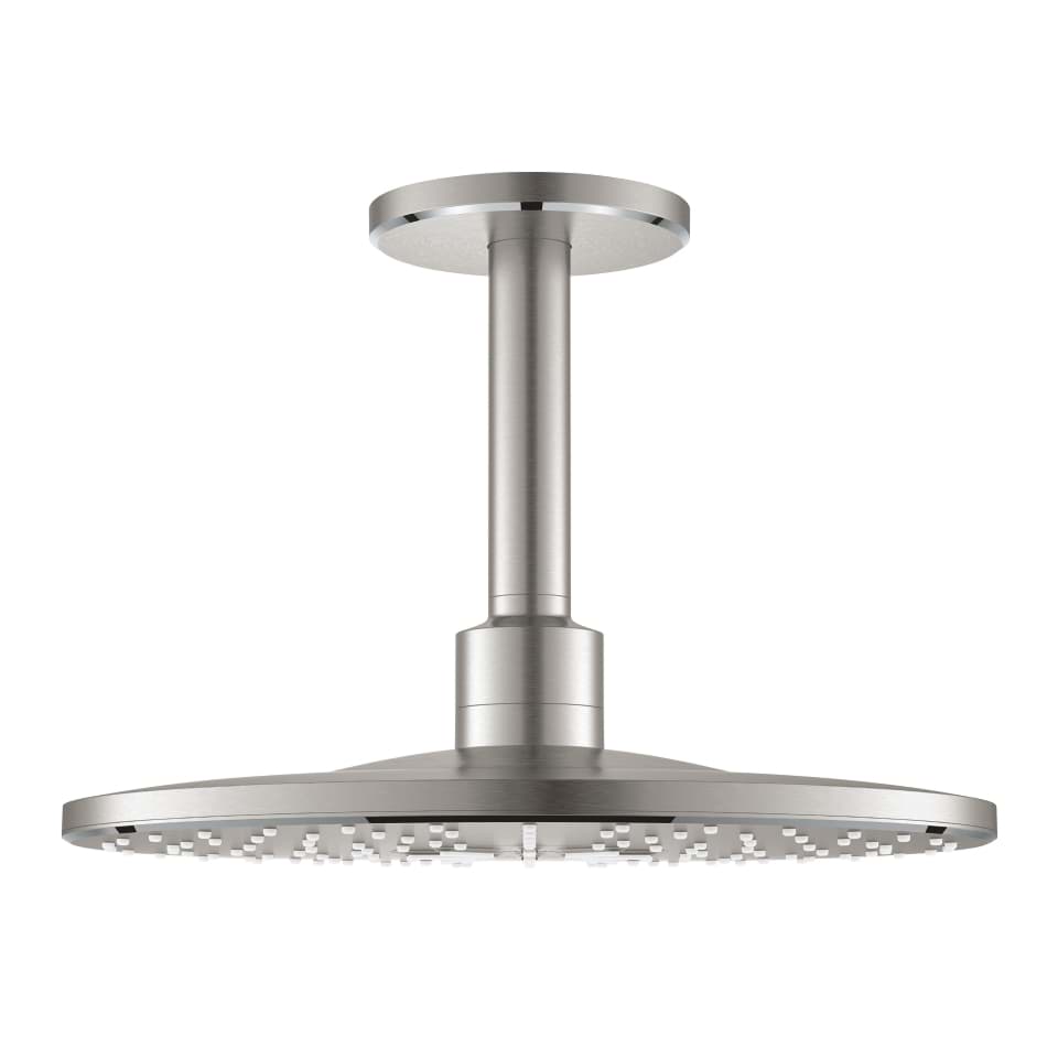 GROHE Rainshower SmartActive 310 Kopfbrause-Set Deckenauslass 142 mm, 2 Strahlarten #26477DC0 - supersteel