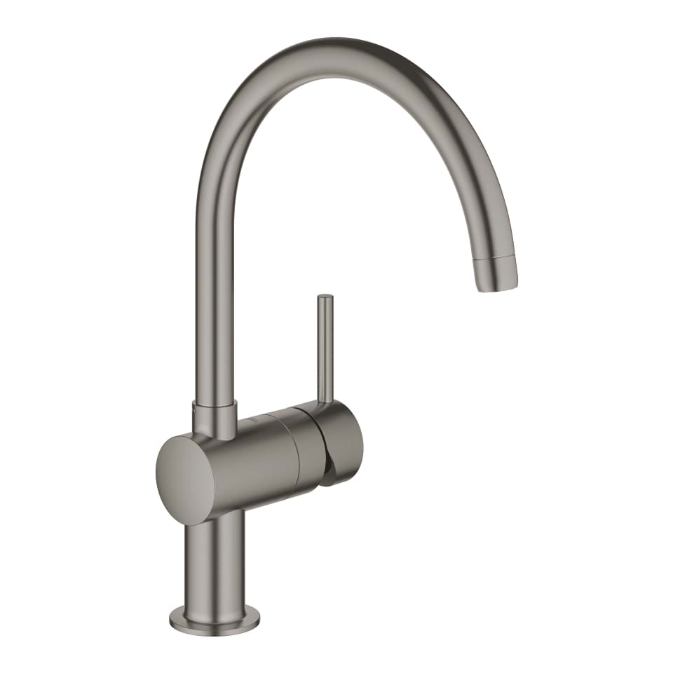 Picture of GROHE Minta Single-lever sink mixer 1/2″ brushed hard graphite #32917AL0