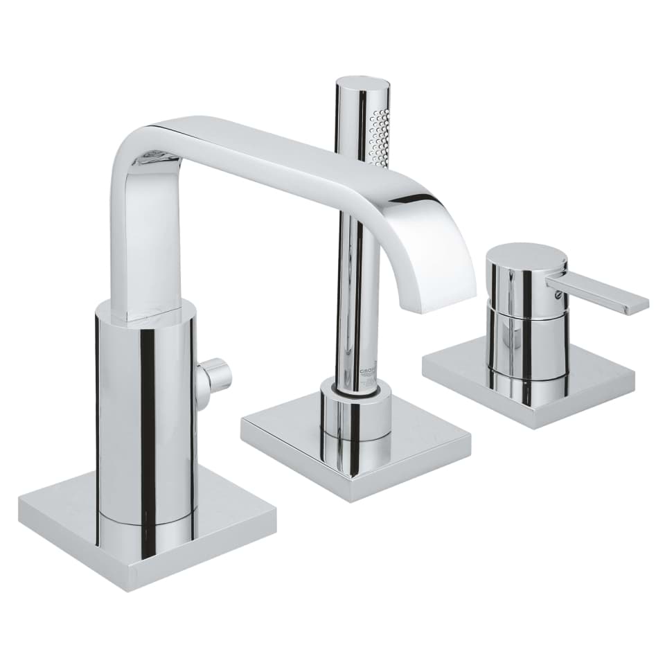 GROHE Allure 3-Loch Einhand-Wannenkombination #19316000 - chrom