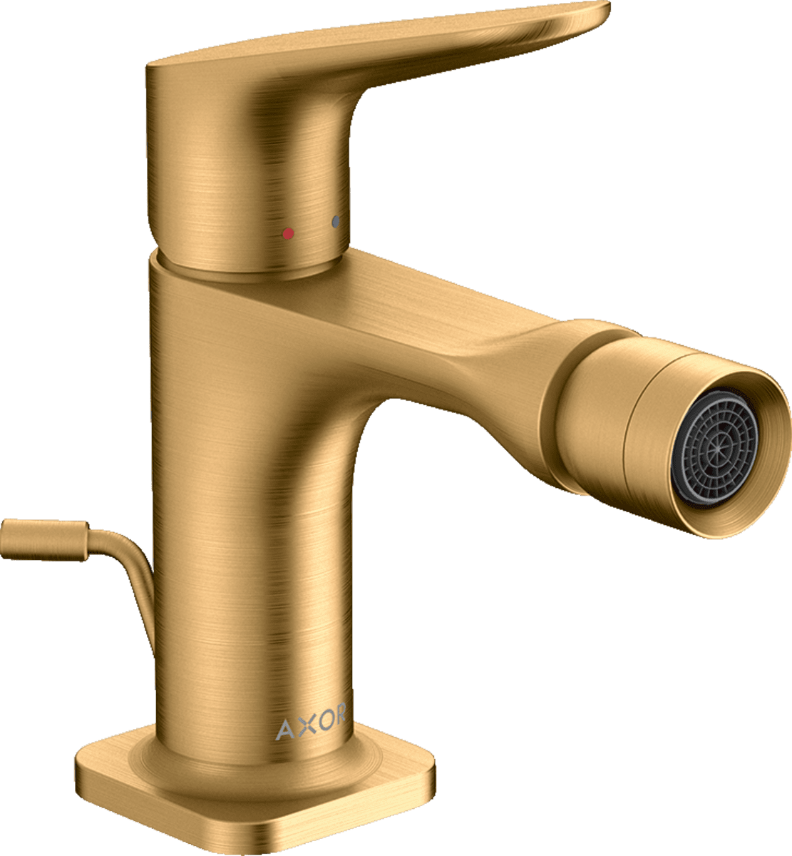HANSGROHE AXOR Citterio M Einhebel-Bidetmischer mit Zugstangen-Ablaufgarnitur #34210950