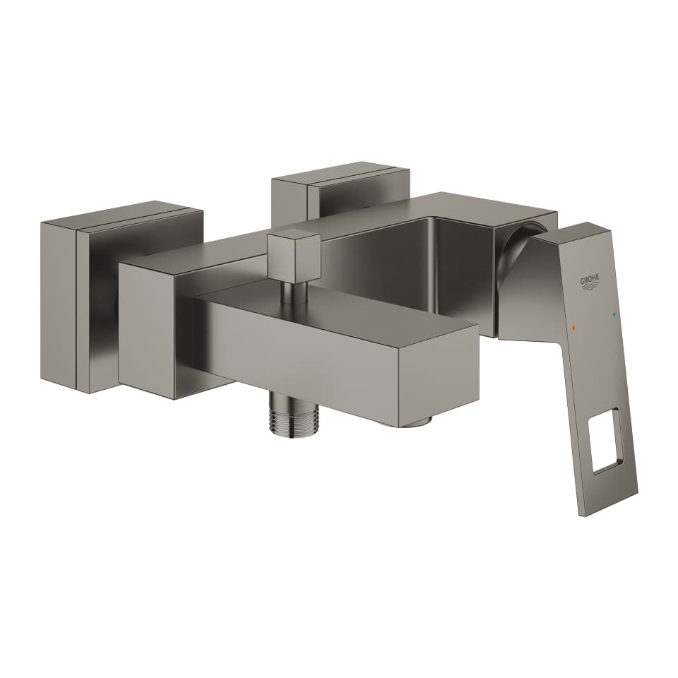 Picture of GROHE Eurocube Single-lever bath/shower mixer 1/2″ brushed hard graphite #23140AL0