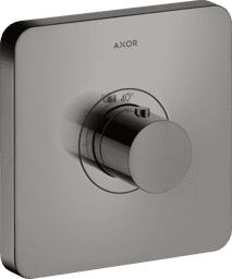 Bild von HANSGROHE AXOR ShowerSelect Thermostat HighFlow Unterputz softsquare #36711330 - Polished Black Chrome