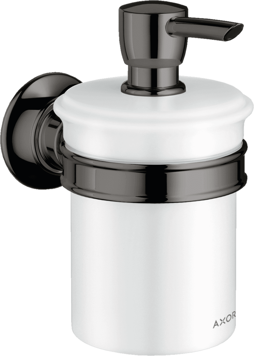 HANSGROHE AXOR Montreux Lotionspender #42019330 - Polished Black Chrome