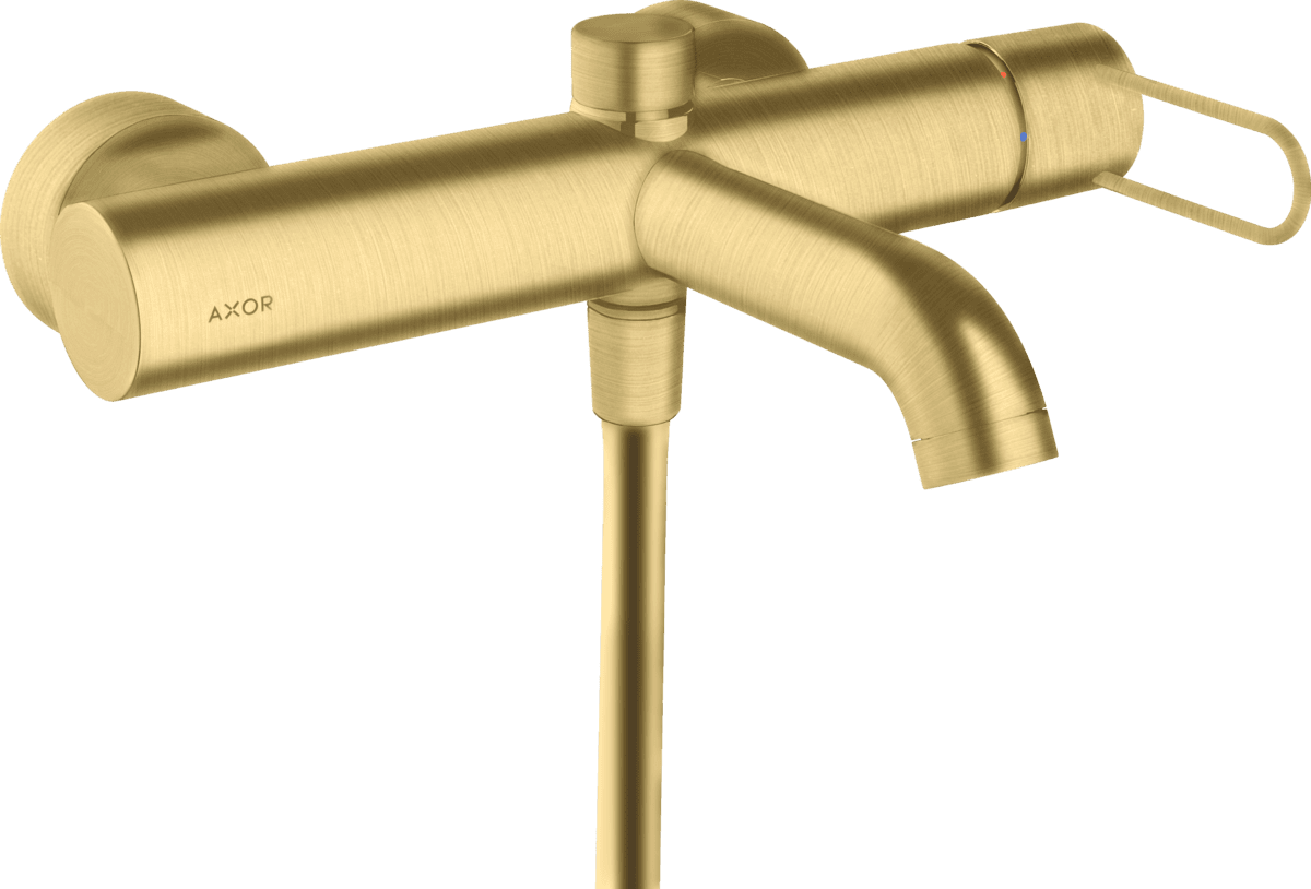HANSGROHE AXOR Uno Einhebel-Wannenmischer Aufputz mit Bügelgriff #38421950 - Brushed Brass