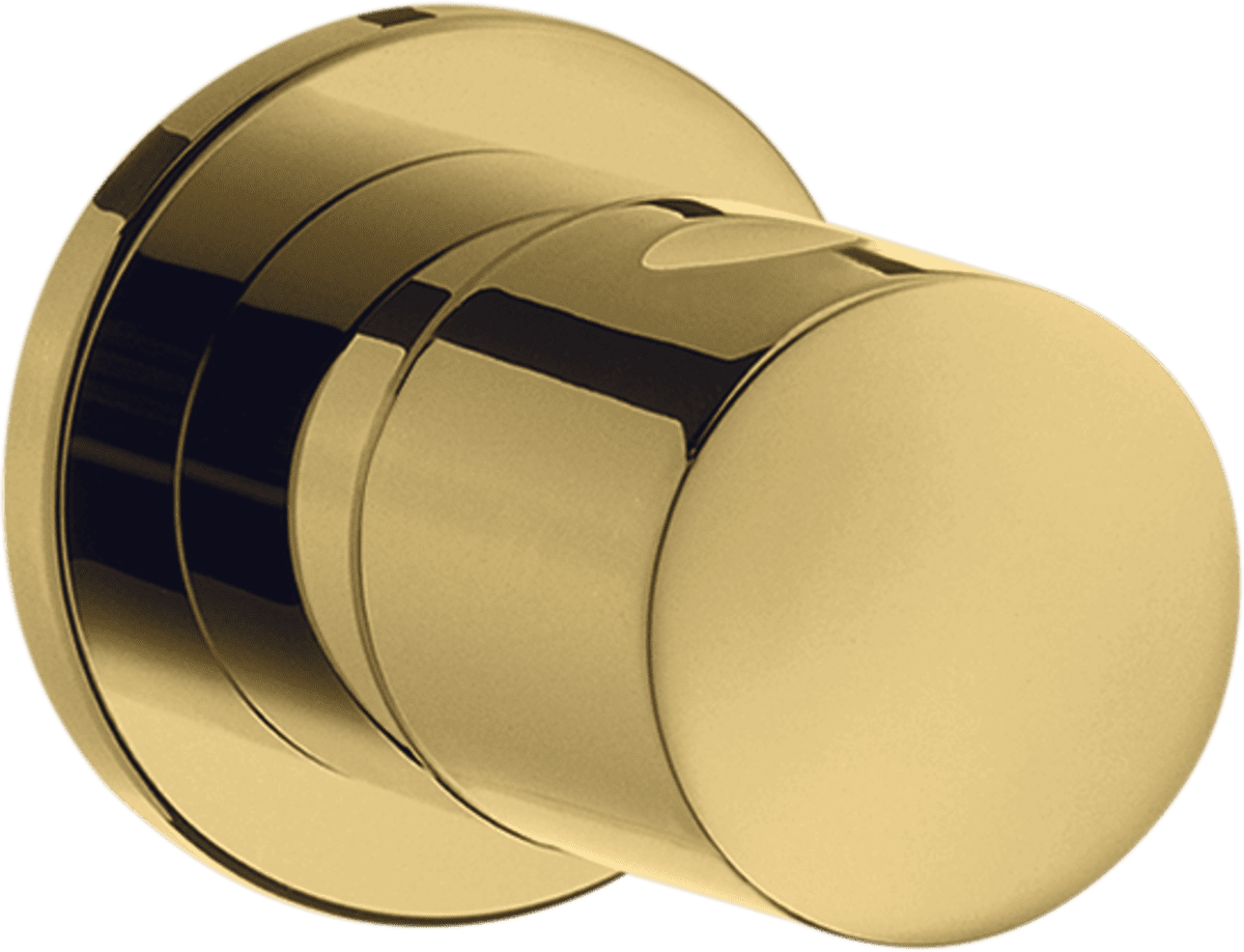 HANSGROHE AXOR Uno Absperrventil Unterputz #38976990 - Polished Gold Optic