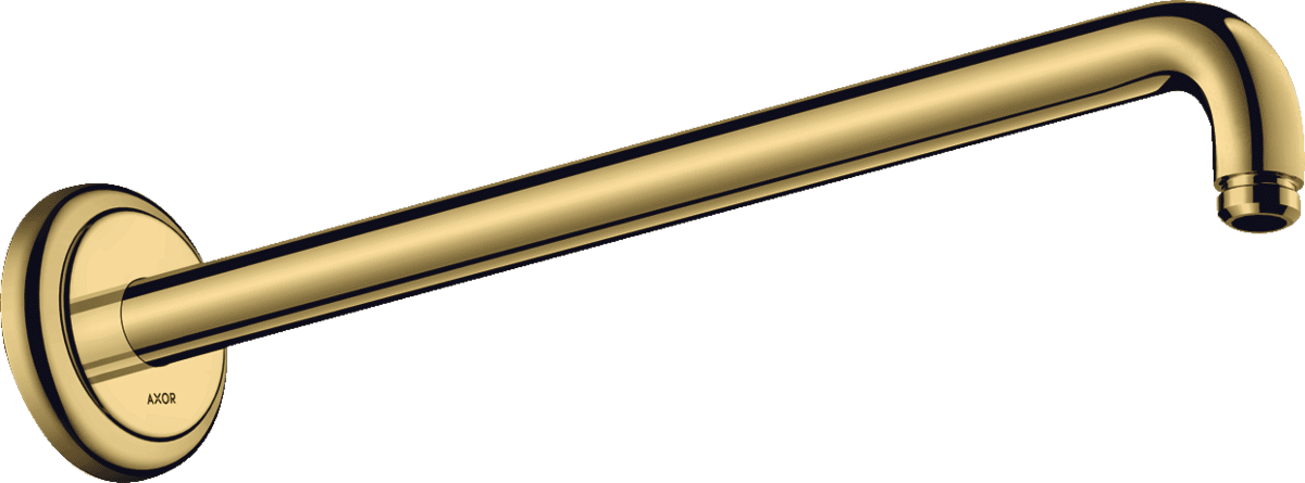 HANSGROHE AXOR Montreux Brausearm 389 mm #27348990 - Polished Gold Optic