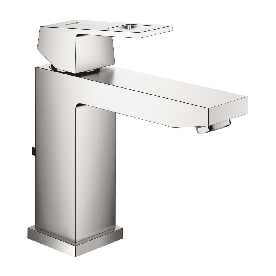 GROHE Eurocube Einhand-Waschtischbatterie, 1/2″ M-Size #23445DC0 - supersteel