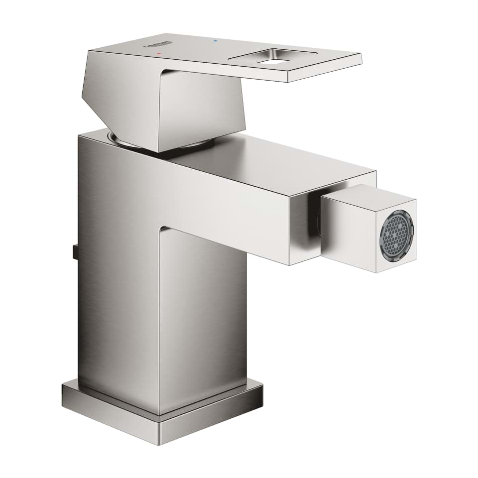GROHE Eurocube Einhand-Bidetbatterie, 1/2″ #23138DC0 - supersteel