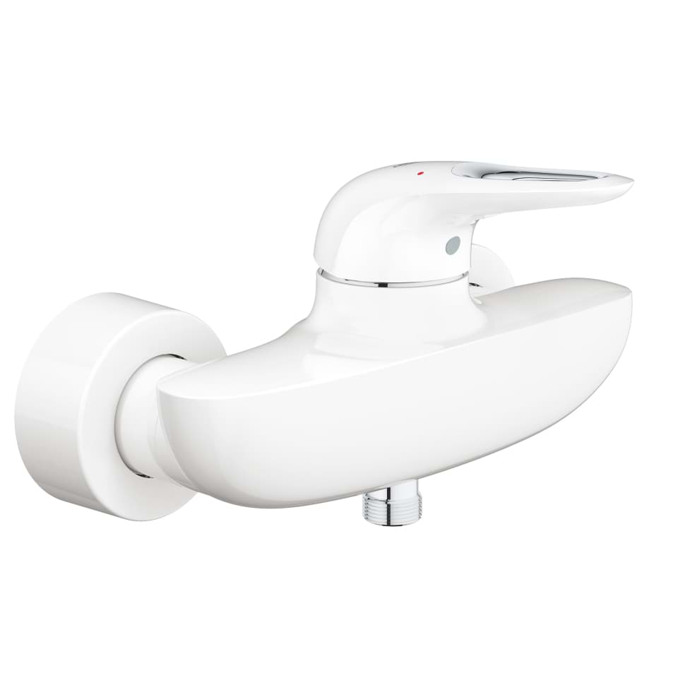 GROHE Eurostyle Tek kumandalı duş bataryası ay beyazı/krom #33590LS3 resmi