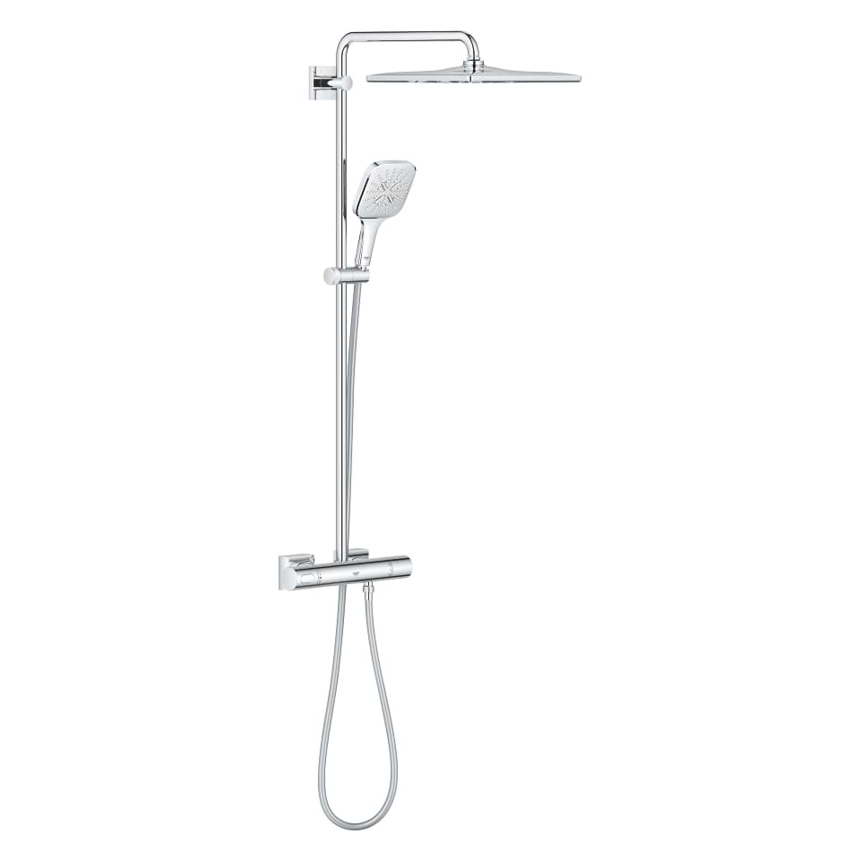Picture of GROHE Rainshower SmartActive 310 Shower system with thermostat for wall mounting Chrome #26652000