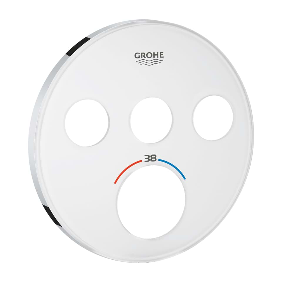 Picture of GROHE Rosette #49036LS0 - moon white
