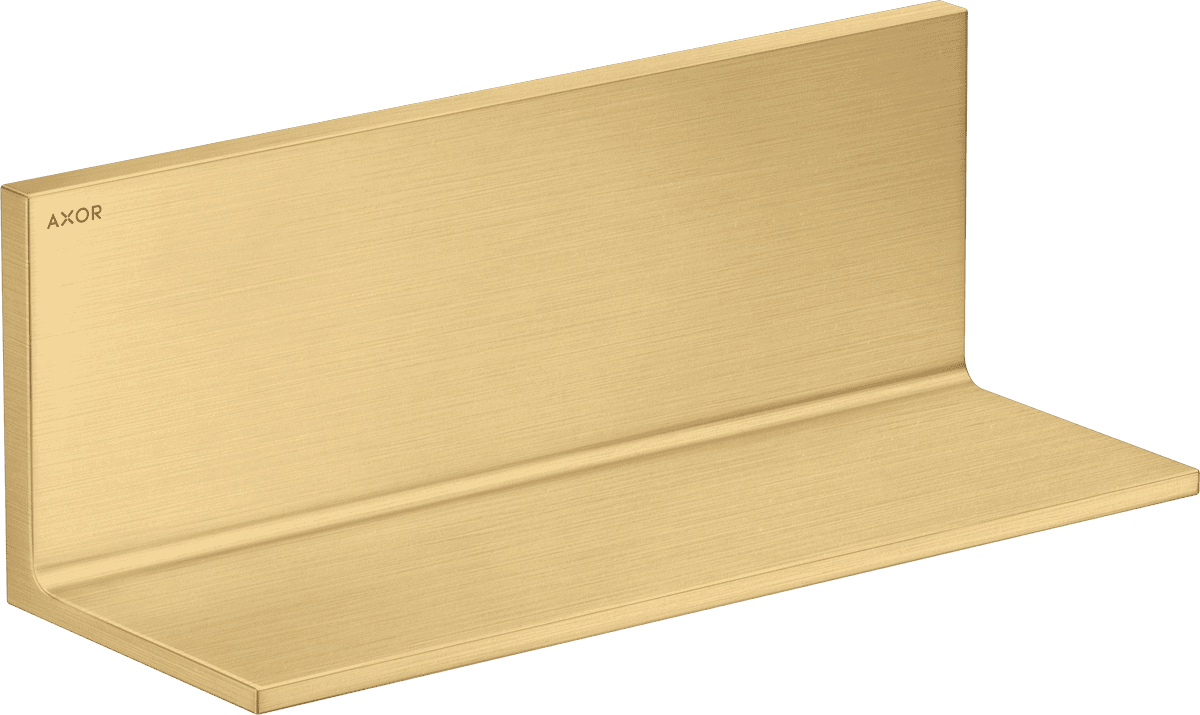 HANSGROHE AXOR Universal Rectangular Ablage 300 #42644250 - Brushed Gold Optic