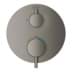 Bild von GROHE Atrio Thermostat-Brausebatterie mit integrierter 2-Wege-Umstellung #24135AL3 - hard graphite gebürstet