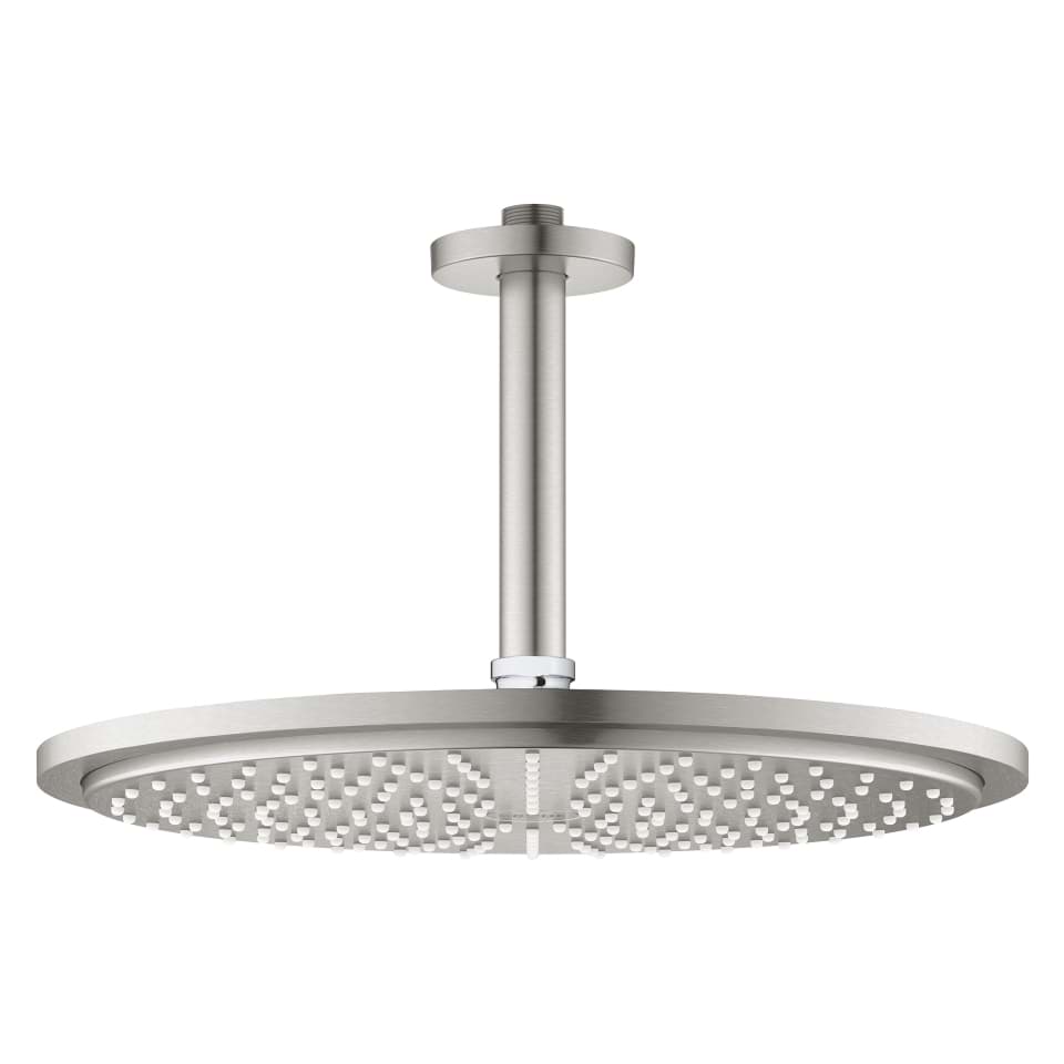 GROHE Rainshower Cosmopolitan 310 Kopfbrause-Set Deckenauslass 142 mm, 1 Stahlart #26067DC0 - supersteel