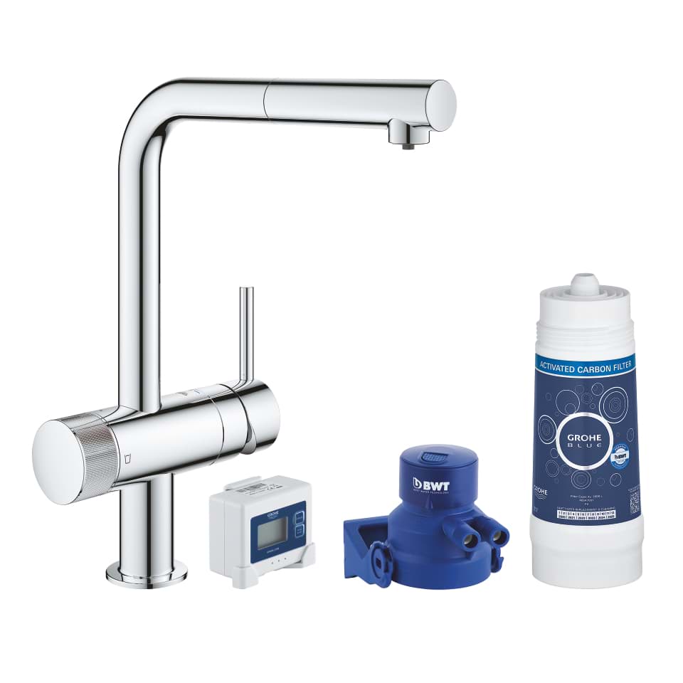 Picture of GROHE Blue Pure Minta Starter kit Chrome #30382000