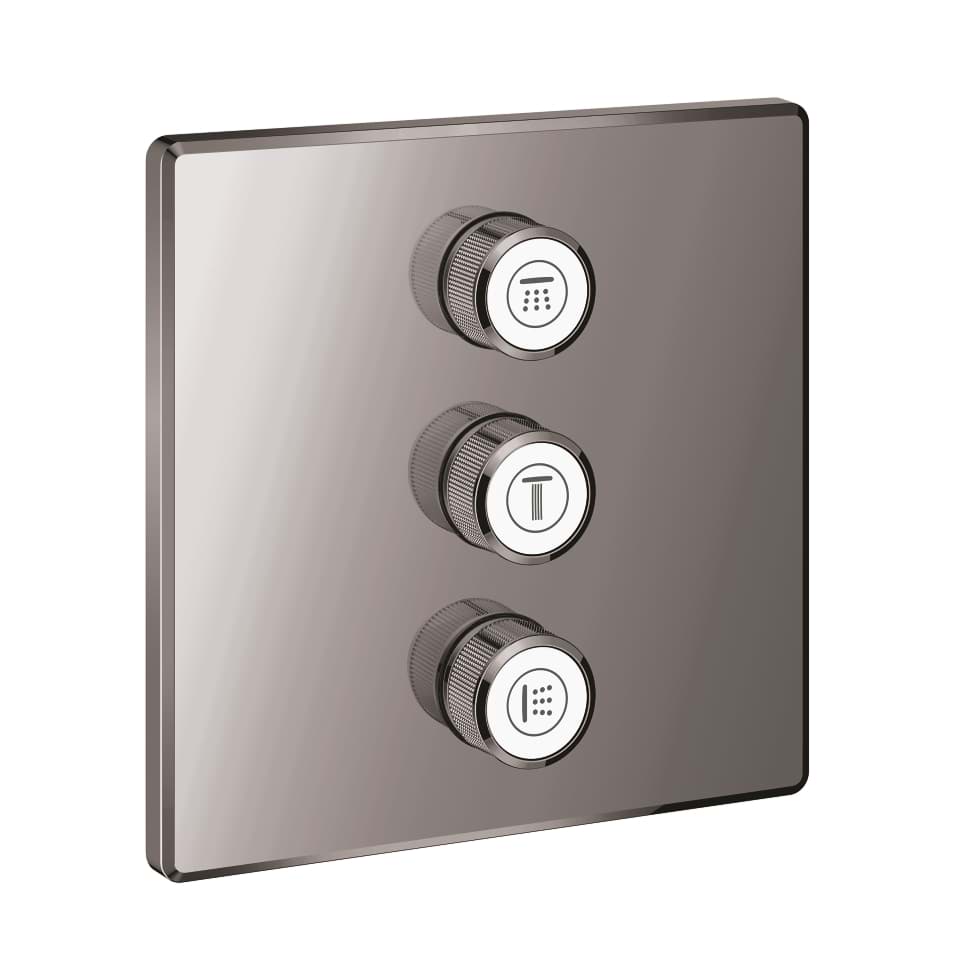 GROHE Grohtherm SmartControl 3-fach Unterputzventil #29127A00 - hard graphite