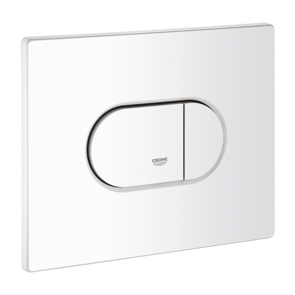 GROHE Abdeckplatte mit Drucktaste #42379SH0 - alpinweiß