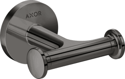 Bild von HANSGROHE AXOR Universal Circular Towel hook double Polished Black Chrome 42812330