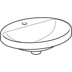 Bild von GEBERIT VariForm Einbauwaschtisch oval, mit Hahnlochbank 500.721.00.2