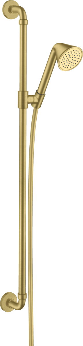 HANSGROHE AXOR Showers/Front Brauseset 0,90 m mit Handbrause 85 1jet EcoSmart #26023950 - Brushed Brass