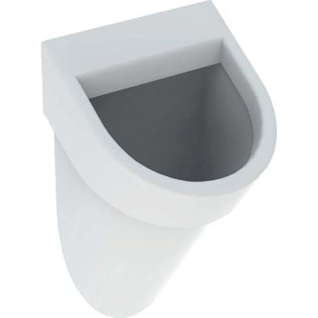 Bild von GEBERIT Flow Urinal Zulauf von hinten, Abgang nach hinten #235900600 - weiß / KeraTect
