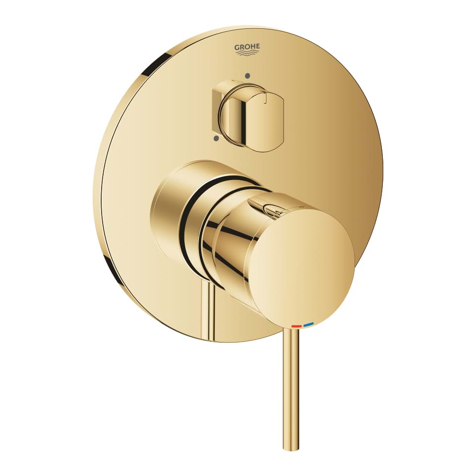 GROHE Atrio Einhandbatterie mit 3-Wege Umstellung #24096GL3 - cool sunrise