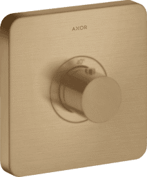 Bild von HANSGROHE AXOR ShowerSelect Thermostat HighFlow Unterputz softsquare #36711140 - Brushed Bronze