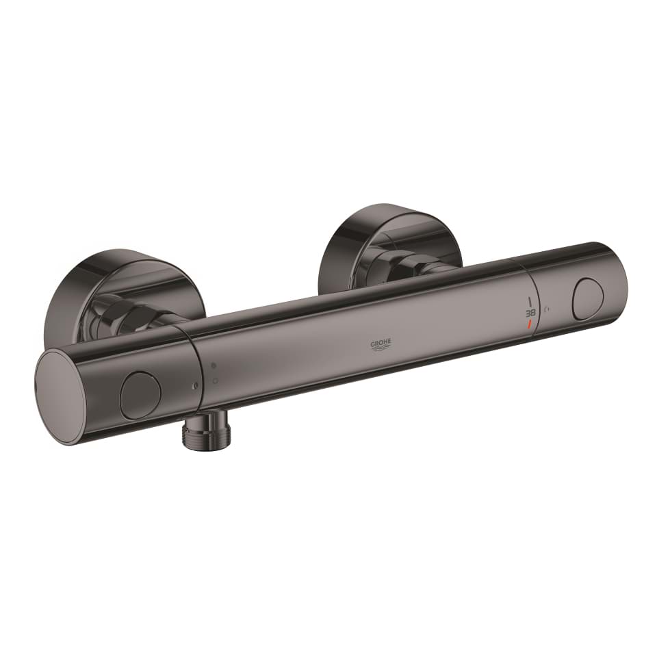 GROHE Grohtherm 1000 Cosmopolitan Thermostat-Brausebatterie, 1/2″ #34065A02 - hard graphite