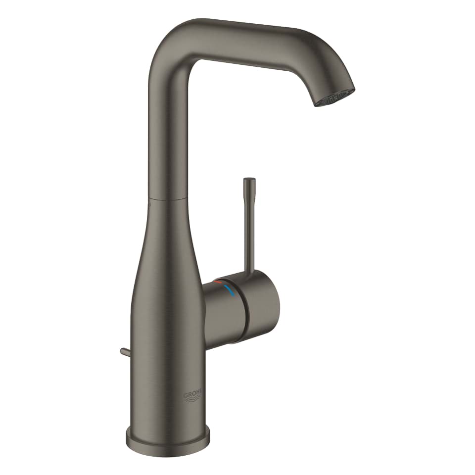 Picture of GROHE Essence Single-lever basin mixer 1/2″ L-Size brushed hard graphite #32628AL1