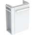 Bild von GEBERIT Renova Compact Unterschrank für Handwaschbecken, verkürzte Ausladung, mit Handtuchhalter Korpus: hellgrau / lackiert matt Front: hellgrau / lackiert hochglänzend 862251000
