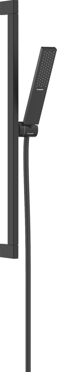 Зображення з  HANSGROHE Pulsify E Shower set 100 1jet EcoSmart with shower bar 65 cm #24370670 - Matt Black