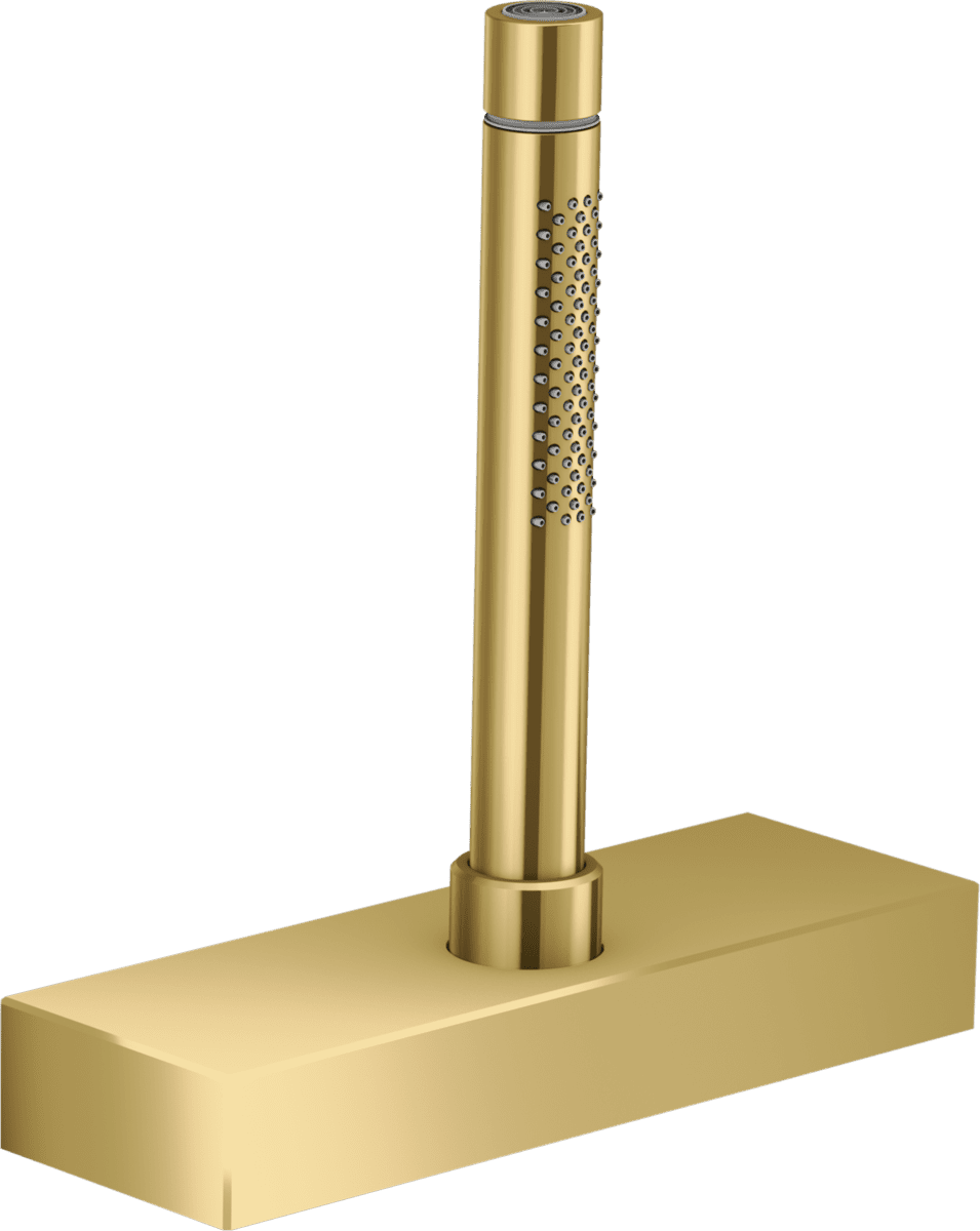 Зображення з  HANSGROHE AXOR Edge Rim mounted bath set #46470990 - Polished Gold Optic