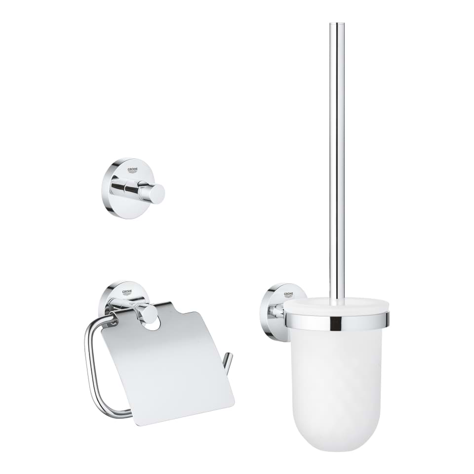 Bild von GROHE Essentials WC-Set 3 in 1 #40407001 - chrom