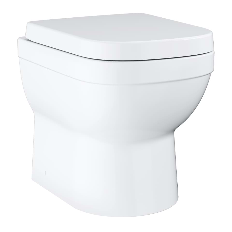 GROHE Euro Keramik Set Stand-Tiefspül-WC #39555000 - alpinweiß