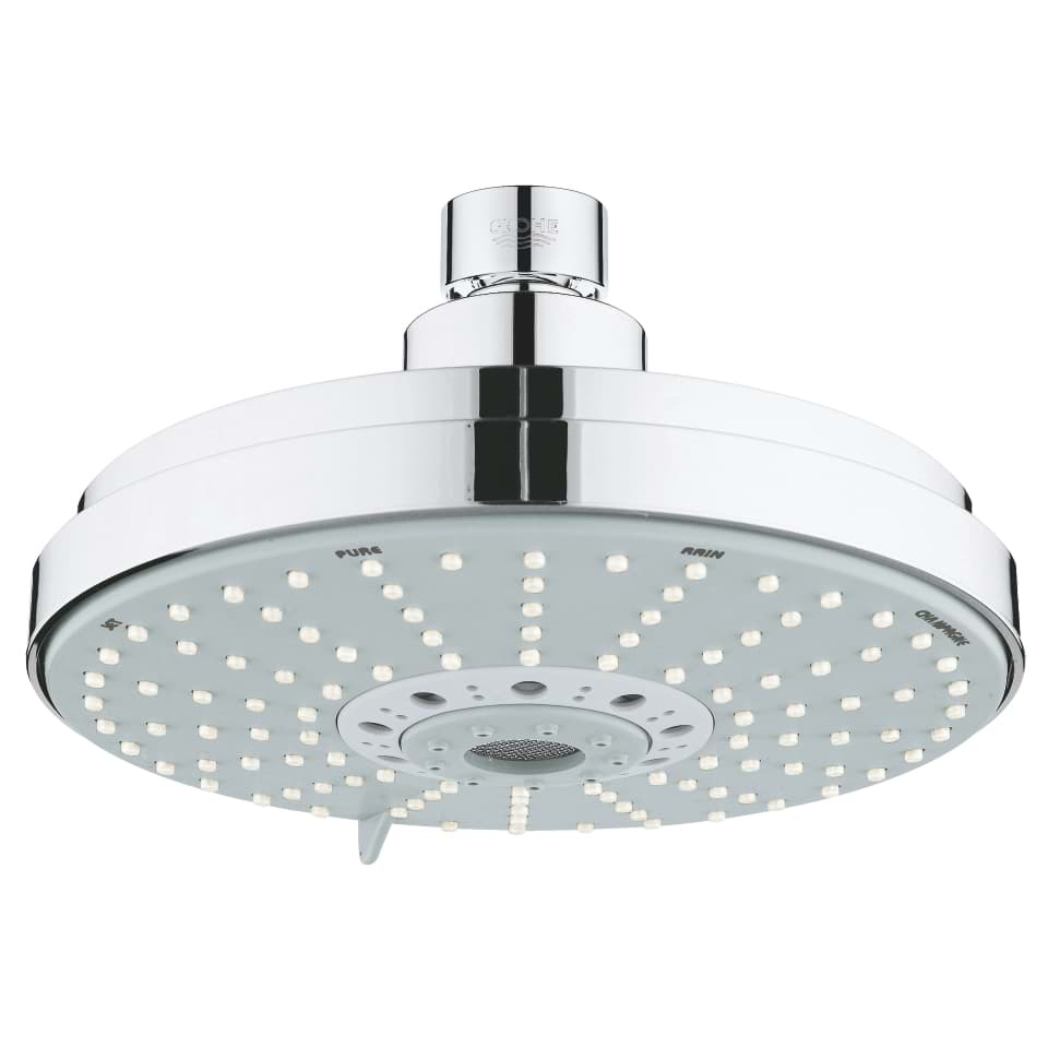 Bild von GROHE Rainshower Cosmopolitan 160 Kopfbrause 4 Strahlarten #27134000 - chrom