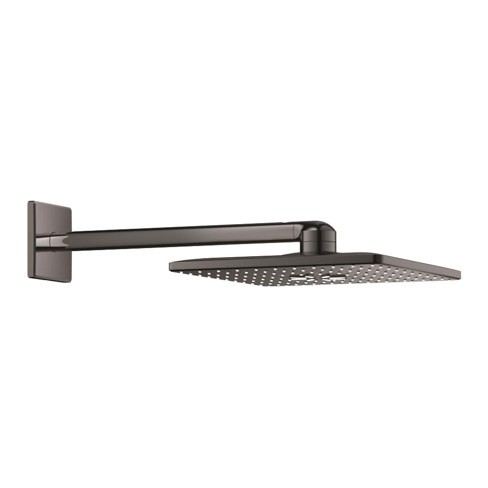 GROHE Rainshower SmartActive 310 Cube Kopfbrause-Set 430 mm, 2 Strahlarten #26479A00 - hard graphite