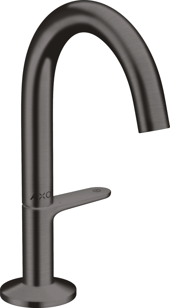HANSGROHE AXOR One Waschtischmischer Select 140 mit Push-Open Ablaufgarnitur #48010340 - Brushed Black Chrome