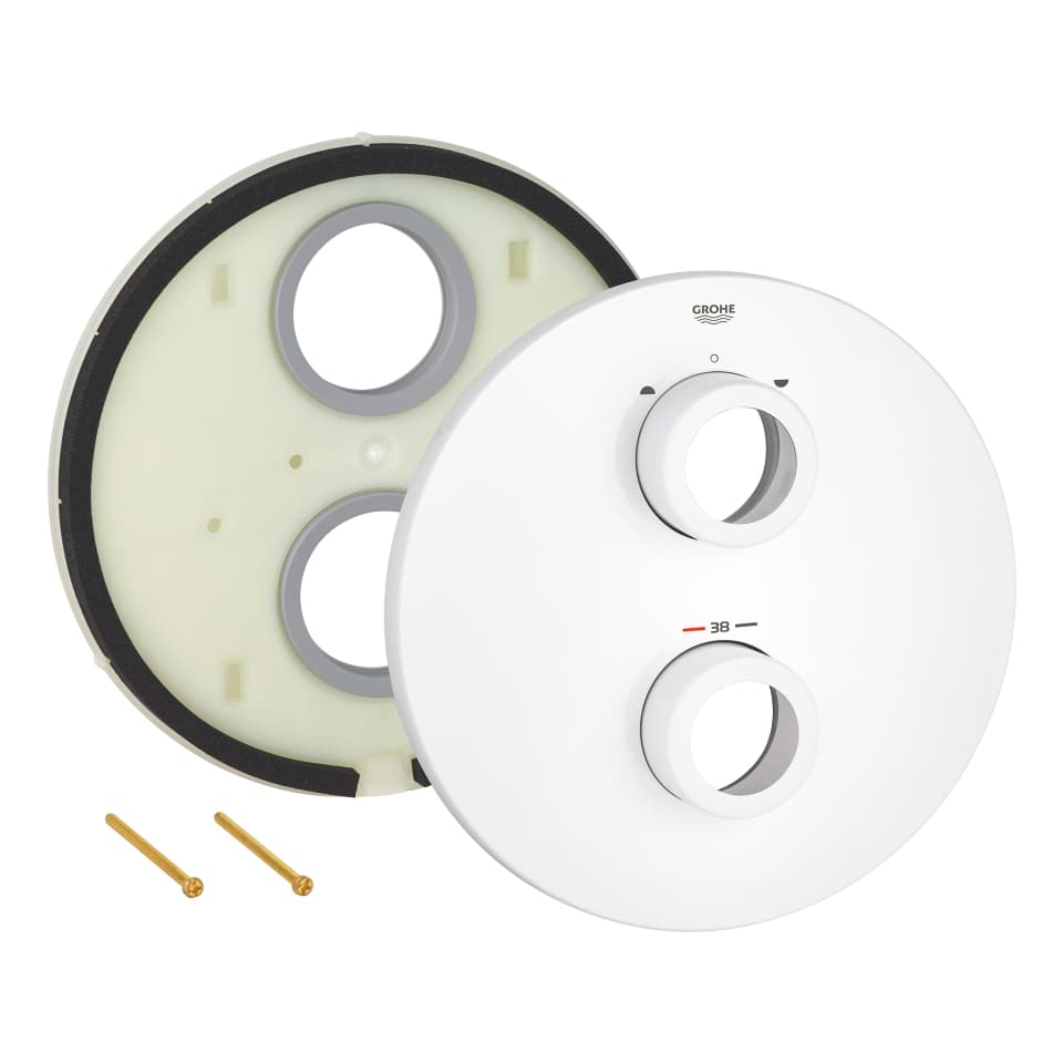 GROHE Rosette #47810LS0 - moon white