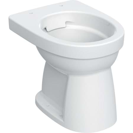Picture of GEBERIT Renova floor-standing WC, flat flush, vertical outlet, Rimfree #501.985.00.1 - white