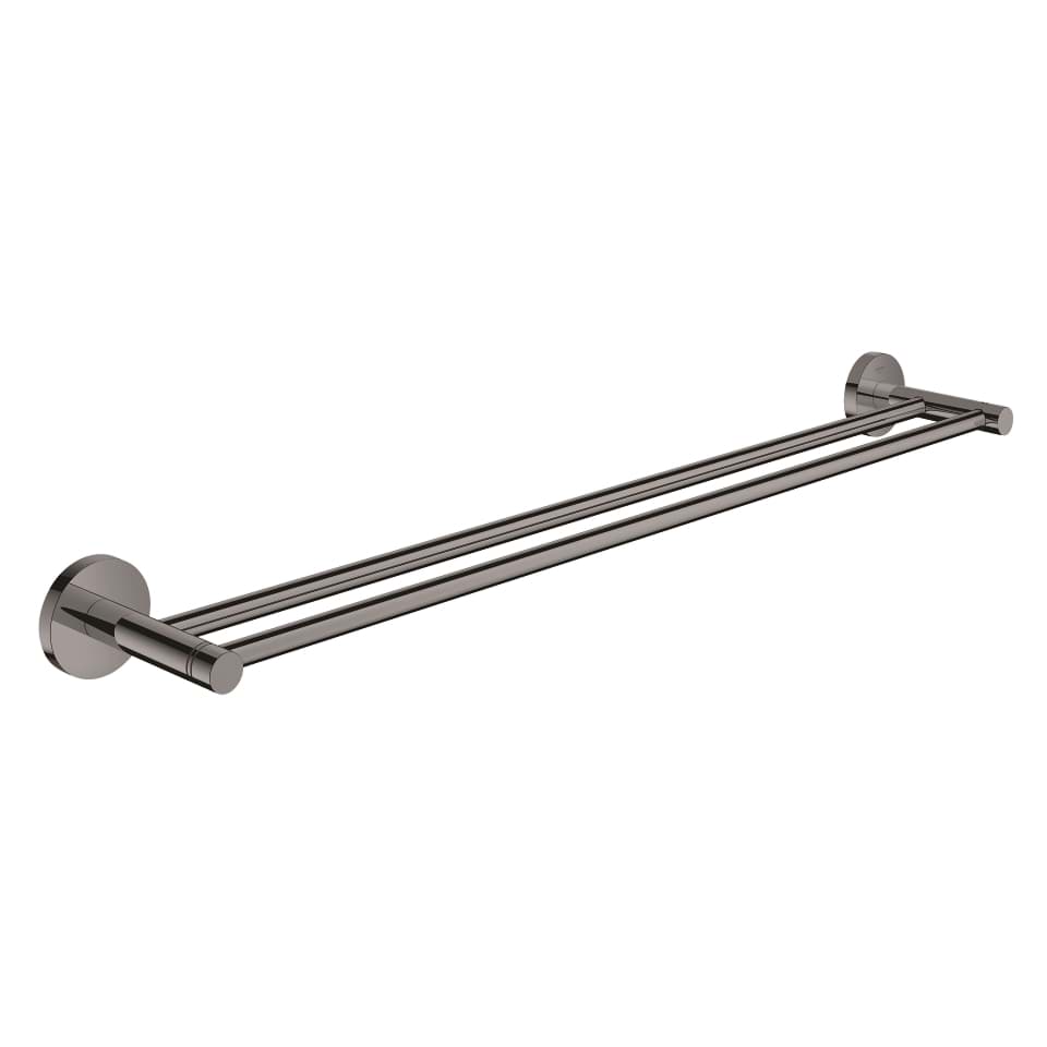 GROHE Essentials Doppel-Badetuchhalter #40802A01 - hard graphite