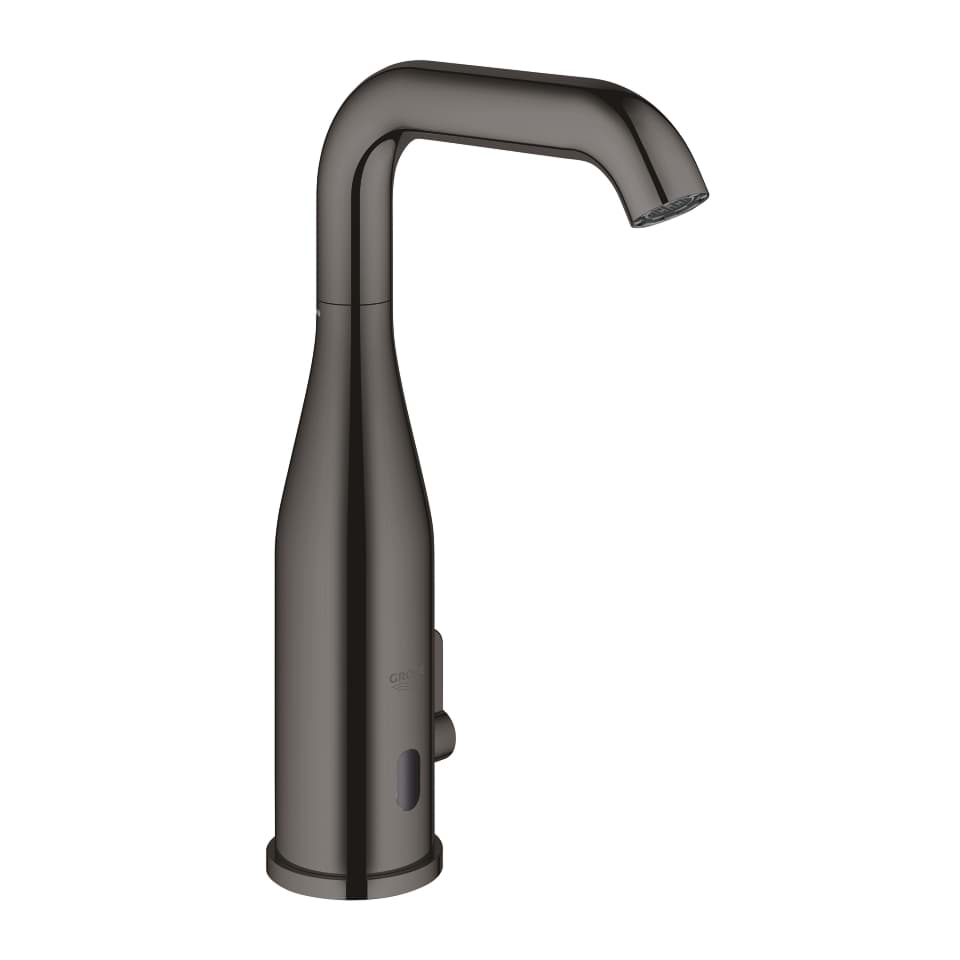 GROHE Essence E Infrarot-Elektronik für Waschtisch 1/2″ mit Mischung und variabel einstellbarem Temperaturbegrenzer #36445A00 - hard graphite