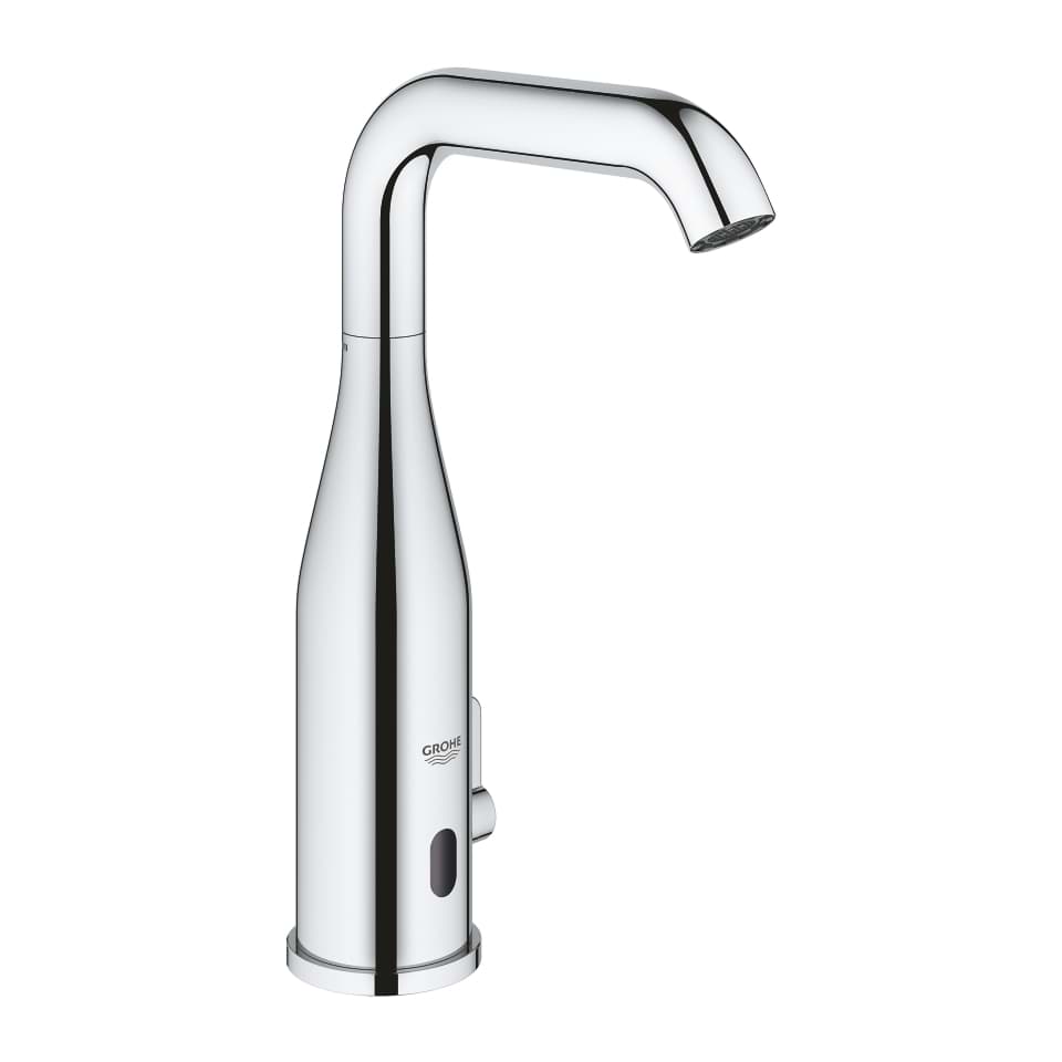 Picture of GROHE Essence E Infra-red electronic basin mixer 1/2″ with mixing device and adjustable temperature limiter Chrome #36445000