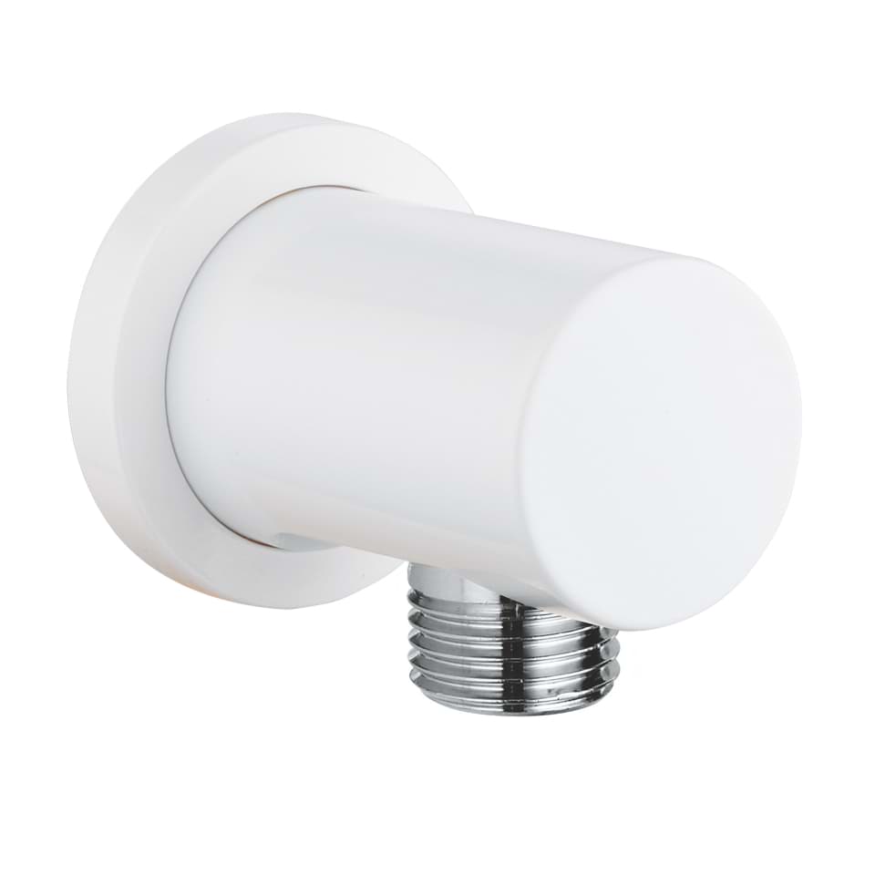 Picture of GROHE Rainshower Shower outlet elbow, 1/2″ moon white #27057LS0