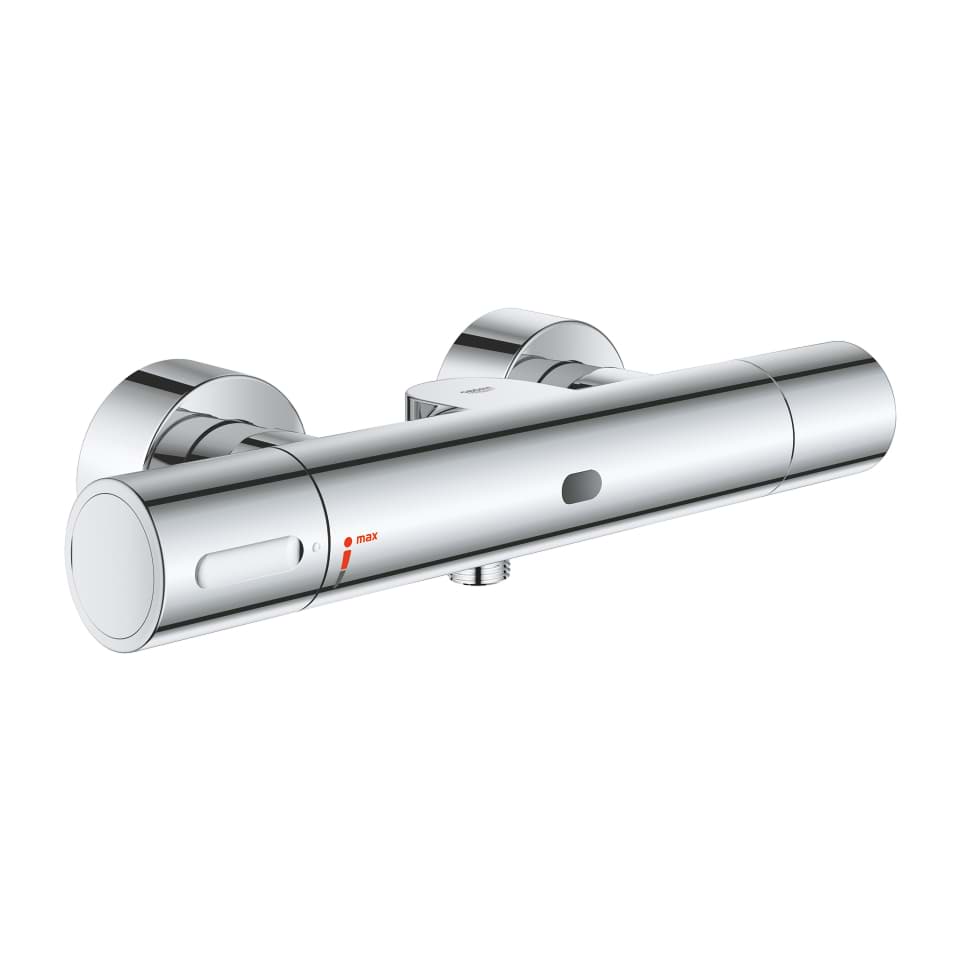 GROHE Eurosmart Cosmopolitan E Special Infra-red electronic shower mixer with thermostatic temperature control Chrome #36457000 resmi